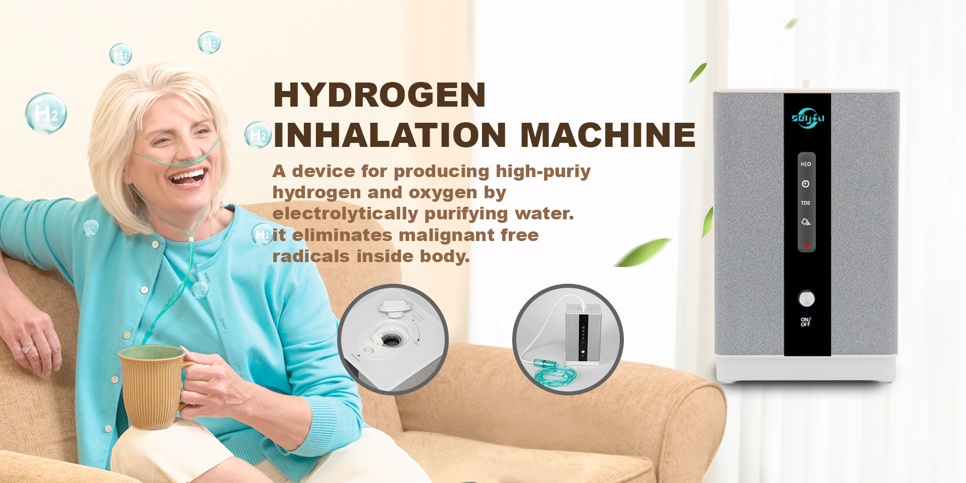 Hydrogen Inhalation Machine