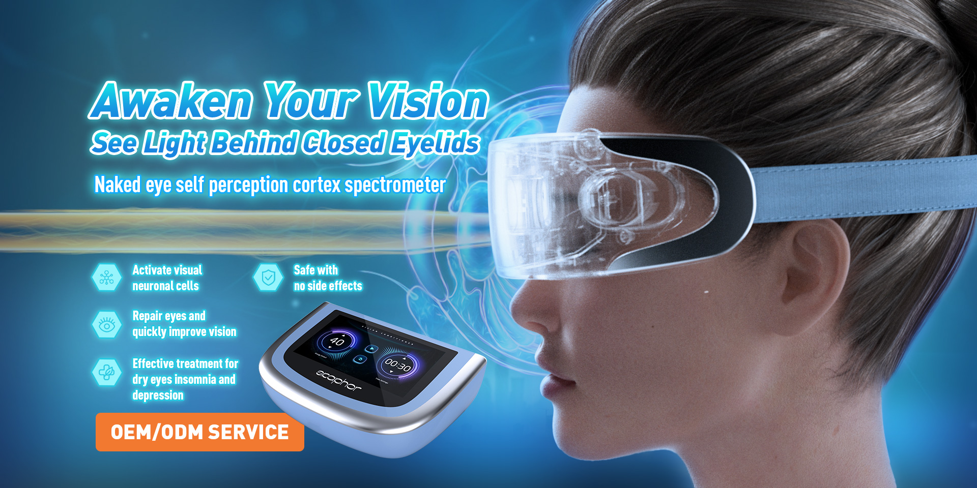 VisCortex - Smart Glasses Intelligent Eye Therapy Device