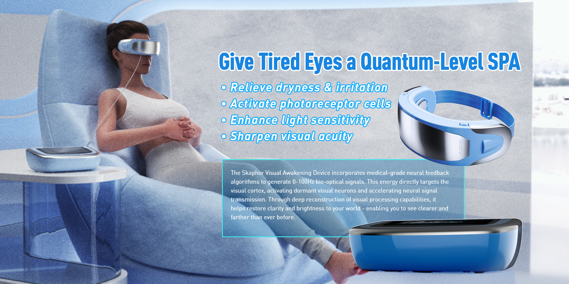 VisCortex - Smart Glasses Intelligent Eye Therapy Device