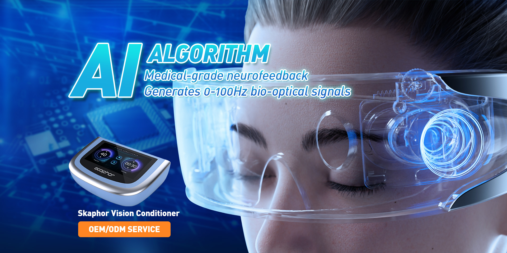 VisCortex - Smart Glasses Intelligent Eye Therapy Device
