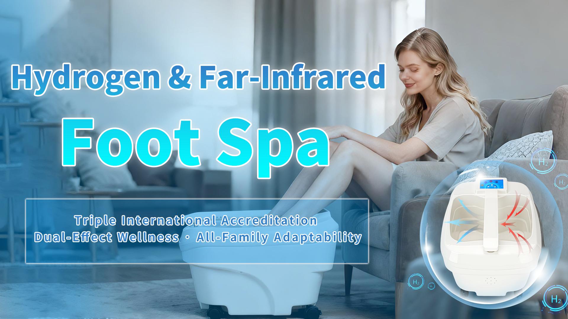 See the Change, Feel the Relief: Infrared Foot Bath Therapy-E817F