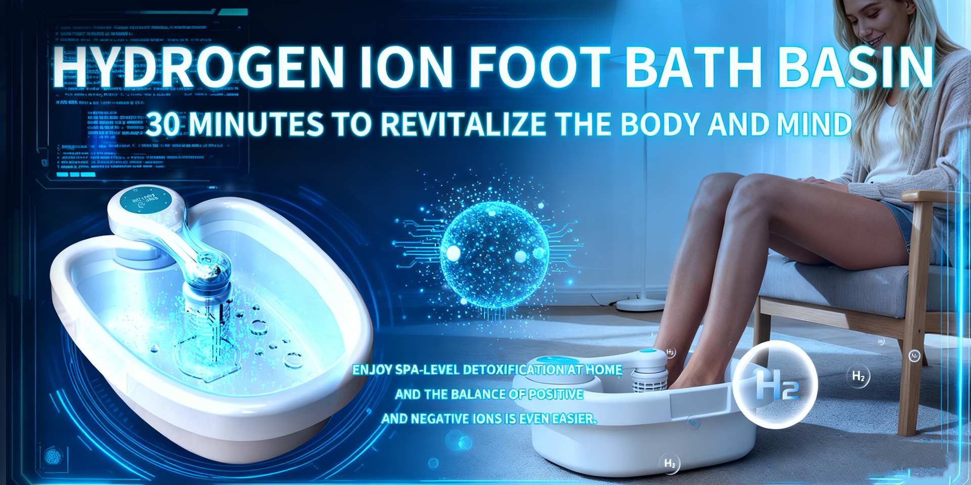 Ionic Foot Spa: See Detox in Action