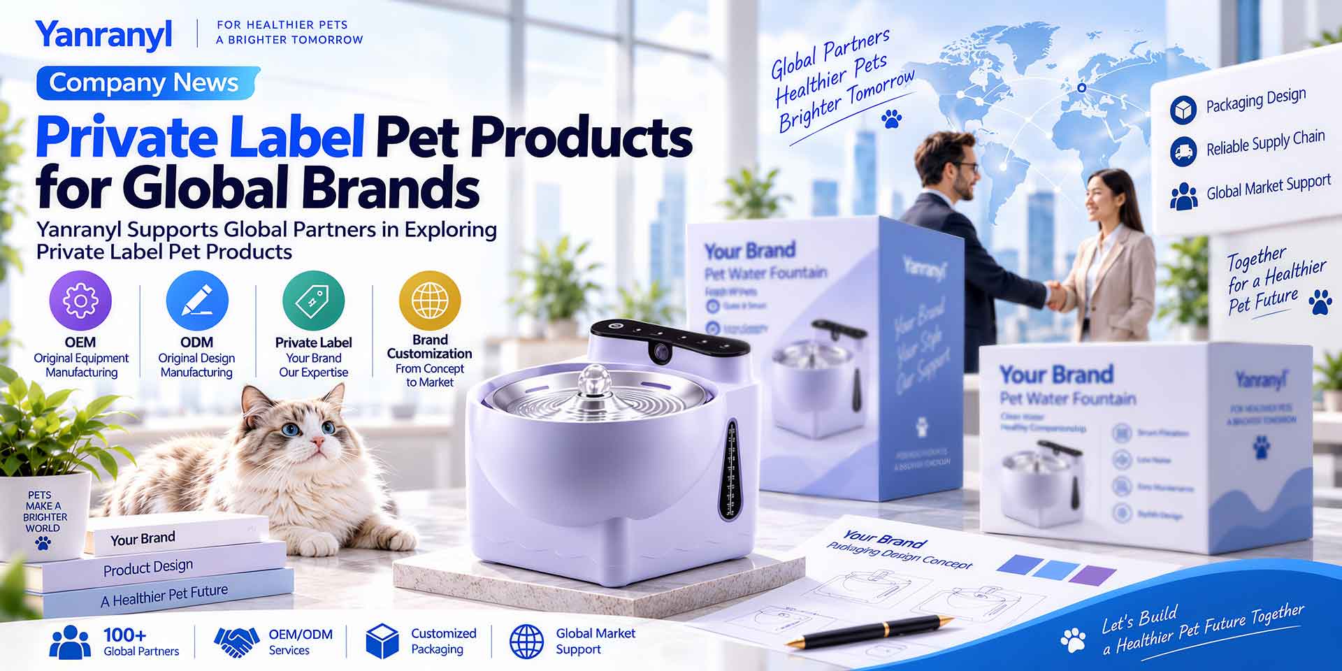 Yanranyl Supports Global Partners in Exploring Private Label Pet Products